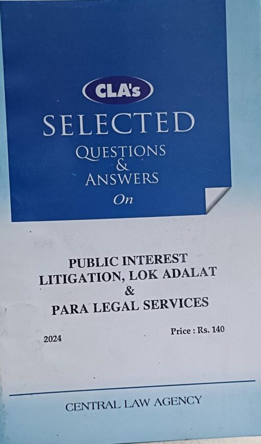 CLA's Legal Service & Public Interest Litigation (Question & Answers) (English)